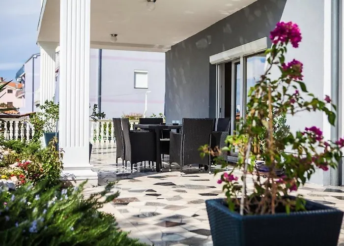 In With Sea View, Terrace, Air Conditioning, Wifi 3492-6 Lägenhet Crikvenica