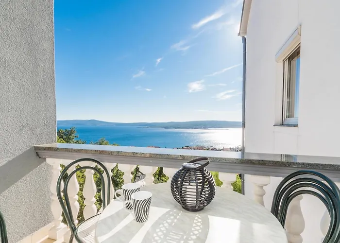 In With Sea View, Terrace, Air Conditioning, Wifi 3492-6 Crikvenica