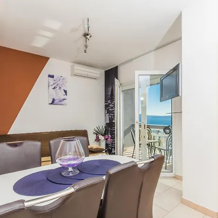 In With Sea View, Terrace, Air Conditioning, Wifi 3492-6 Lejlighed Crikvenica